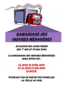 RAMASSAGE ORDURES MENAGERES