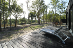 Terrasse - Lodge Biche - Détente des étoiles - Nançay