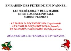 Fermeture APC-Mairie